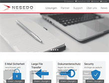 Tablet Screenshot of nesedo.de